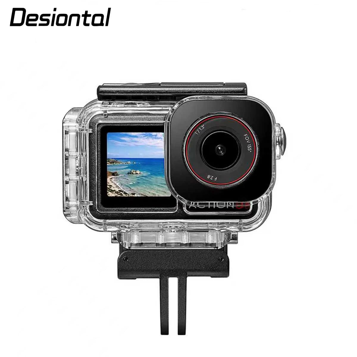 Waterproof Dive Case for DJI Action 3/4/5 Pro, Fully Sealed, 50m Waterproof Case