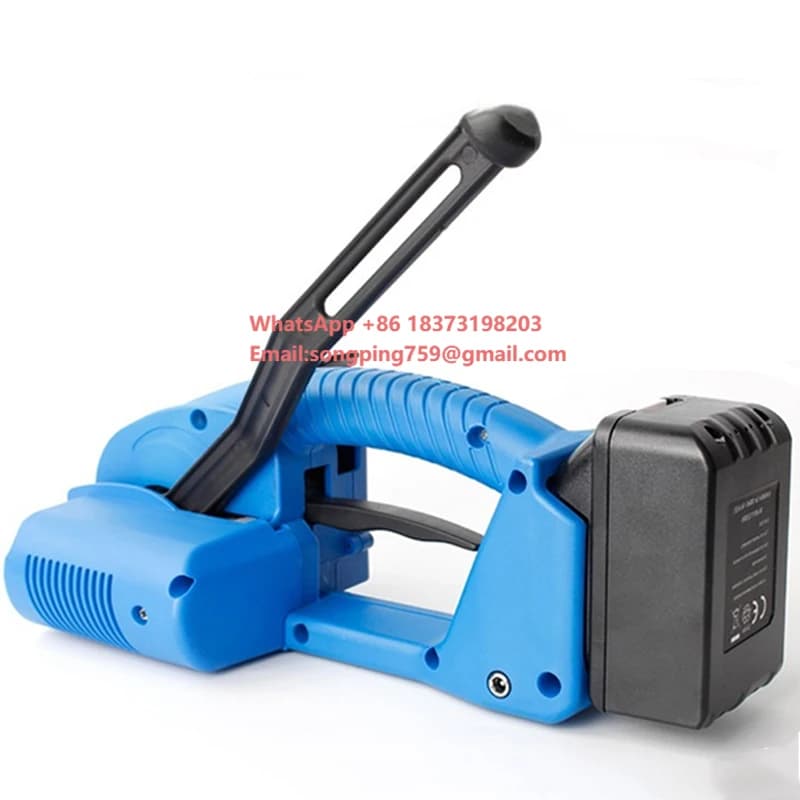 Packing Machine With PP PET Straps, Portable Electric Reel, Semi-Automatic Packing Tool, Hot Packing Machine