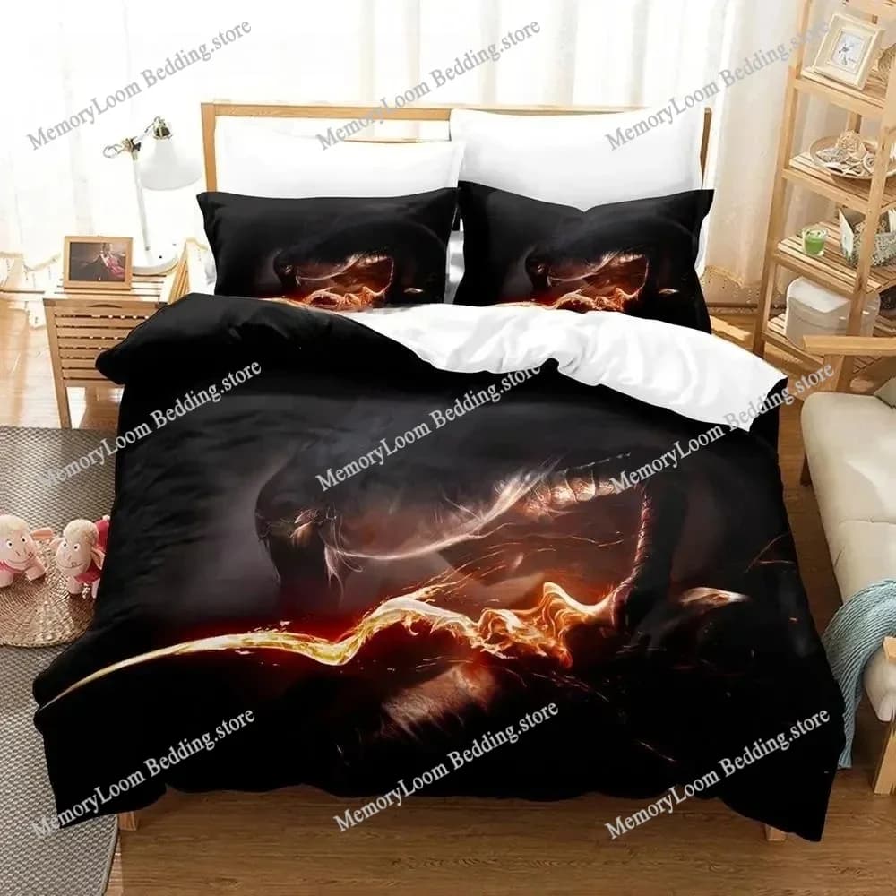 Anime M-Murder Droni Set biancheria da letto Ragazzi Ragazze Twin Queen Size Copripiumino Federa Letto Ragazzi Moda per adulti Tessili per la casa