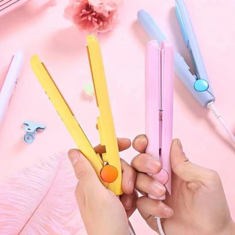 Hair plate Iron curlers Mini ironing board Hair dryer Straight curling Plate to smooth for double purpose Thickness
