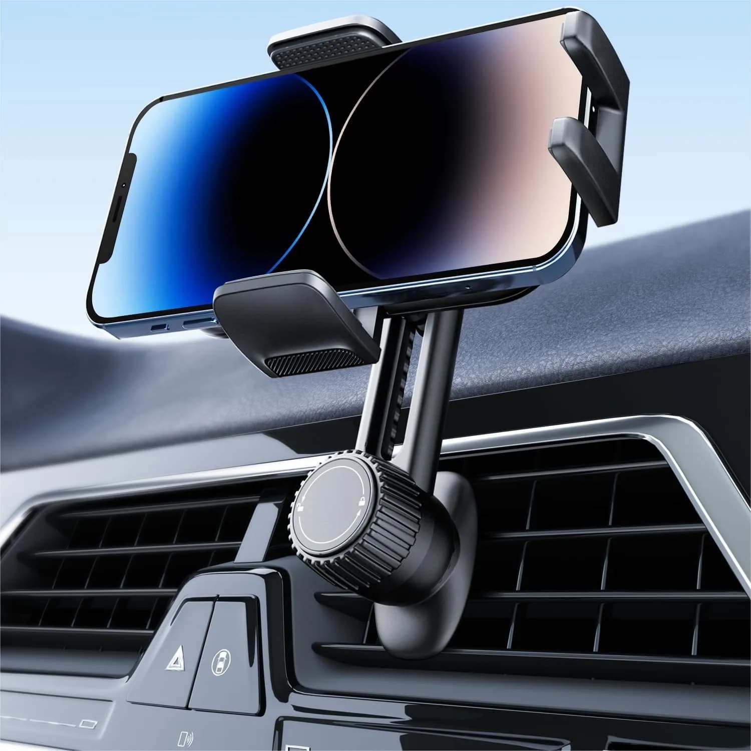 Supporti per Telefono da Auto: Supporto per Bocchetta dell'Aria che Non Blocca il Flusso d'Aria per iPhone 17 Pro Max e Samsung, Supporto a Mani Libere