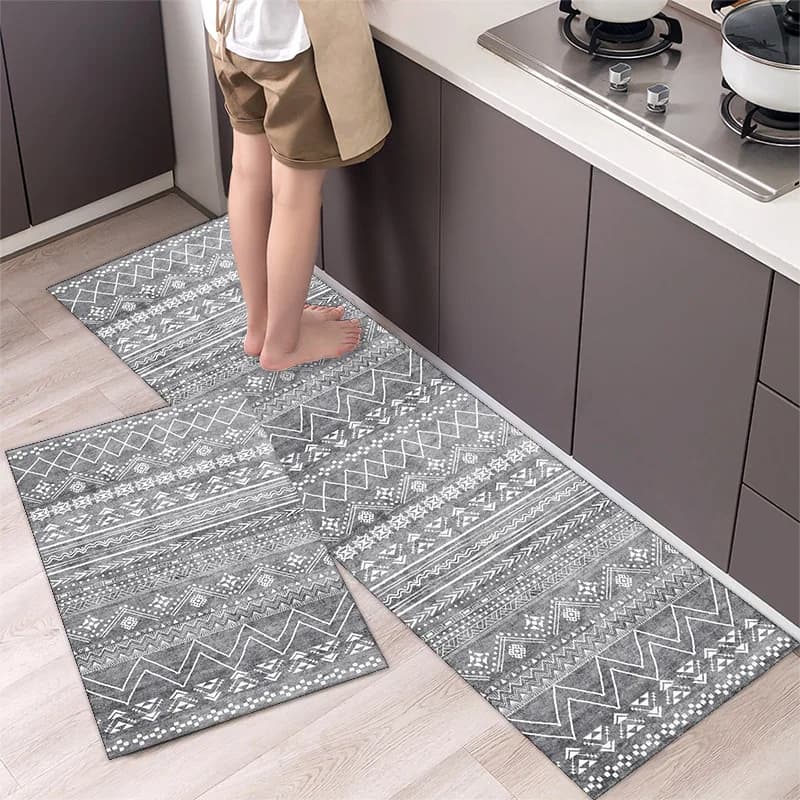 Tappetino antiscivolo per pavimento ingresso casa zerbino camera da letto soggiorno Decor comodino tappeto corridoio balcone bagno lungo tappeto da cucina