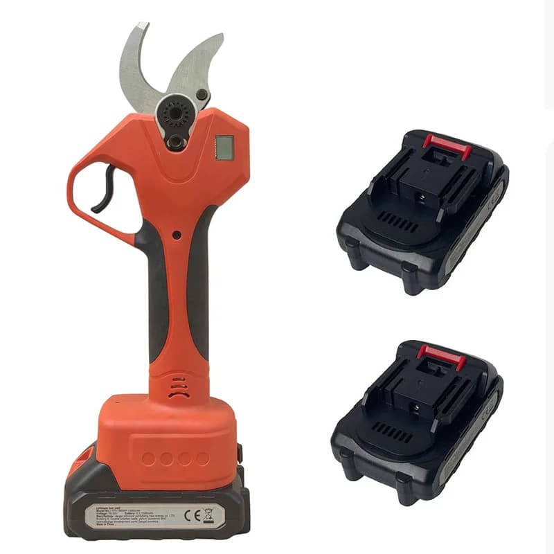 Wireless lithium branch scissors Electric pruning shears for shafts powered by 28-40 mm