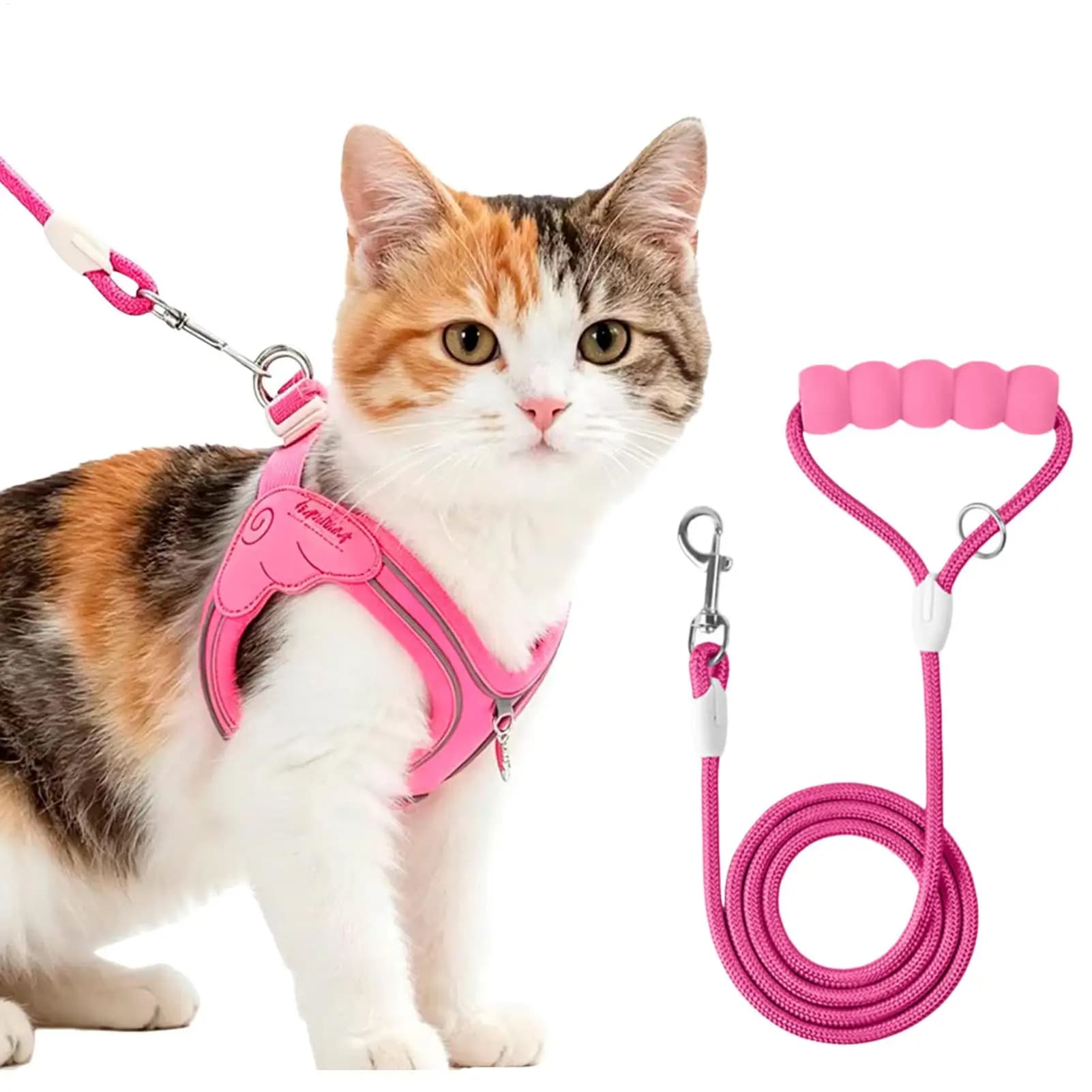 Dog Harness With Strap Waterproof Reflective Comfortable Vest Pet Walking Small Dog Harness For Outdoor Animals Hiking Camping