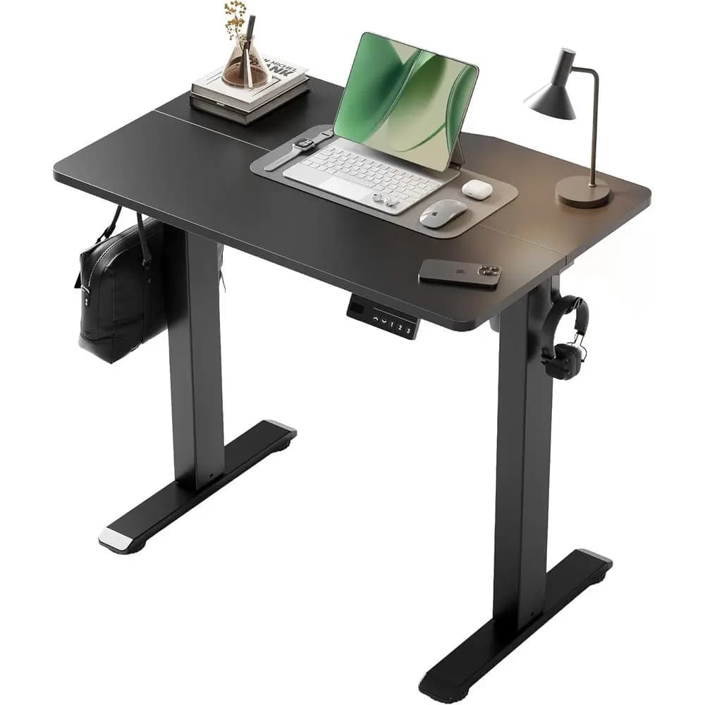 Adjustable Height Electric Standing Desk, 32 Sit-Stand Desk with Memory Presets and Cable Management, Ideal for Home or Office U