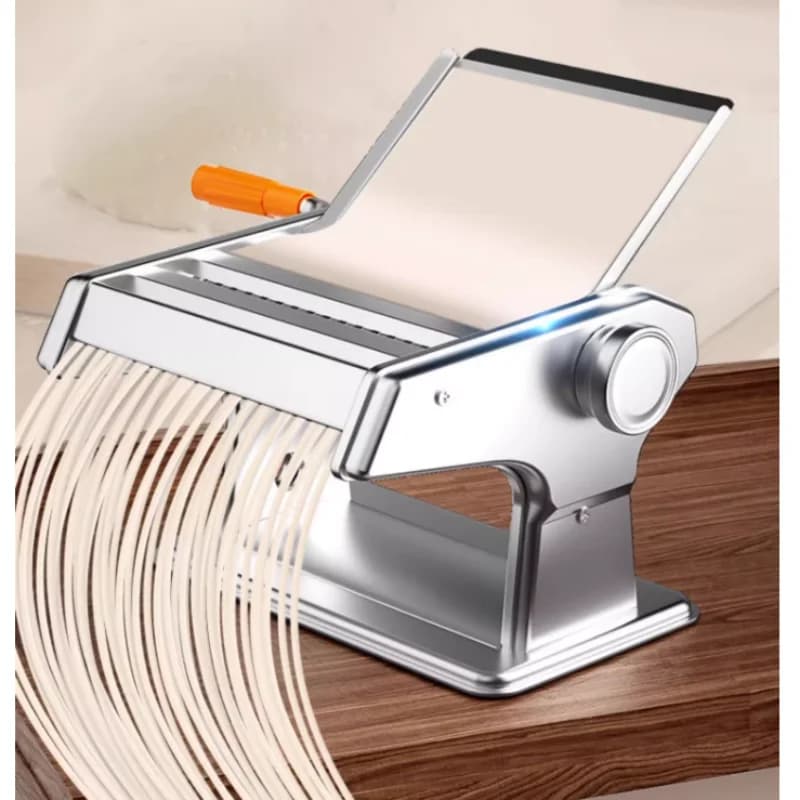 Macchina per Pasta Manuale Multifunzionale, Piccola Macchina Domestica per Noodle, Dispositivo Automatico per Impastare e Stendere la Pasta
