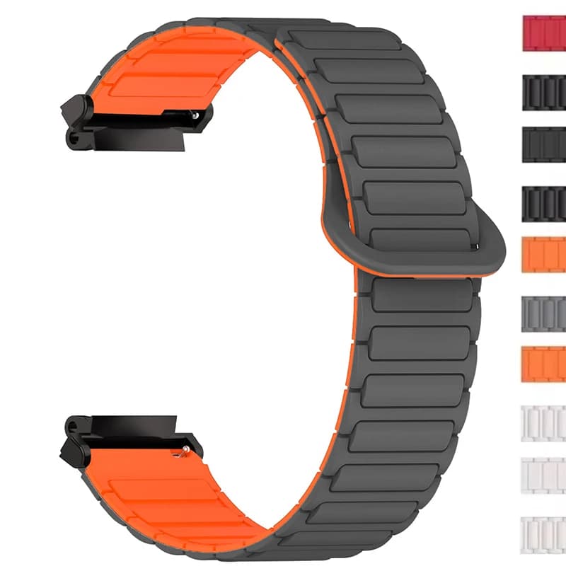Cinturino in silicone per Amazfit T-REX 3 Smart Watch Cinturino T-Rex2 Sport Cinturino ad anello magnetico per Amazfit T-REX/T-REX 2 Ultra