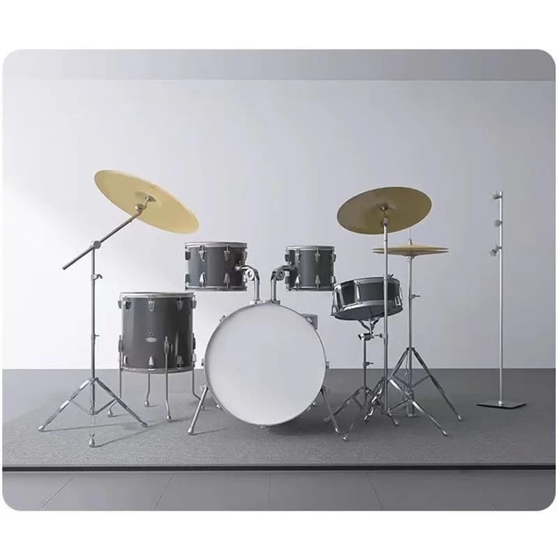 3 strati Isolamento acustico ammortizzatore riduzione del rumore telaio del pianoforte tapis roulant buffer kit batteria isolamento acustico jazz tamburo spugna pad