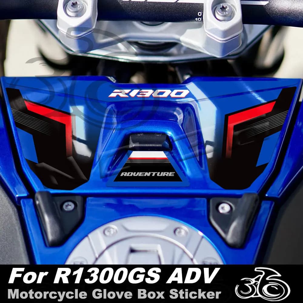 Adesivi per Vano Portaoggetti Moto per R1300GS ADV R1300 GS Adventure Triple Black 2025 2026, Decalcomanie Protettive per Motorrad