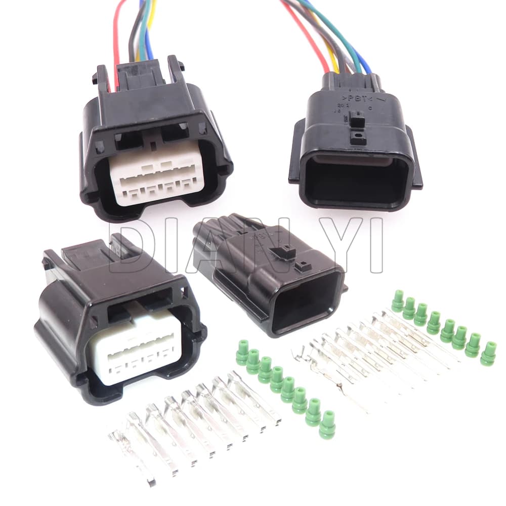 1 Set di prese di ricambio per Auto con avviamento a 8 vie 7283-8855-30 7282-8855-30 adattatore per cavo di aggancio maschio femmina per Auto con cavi