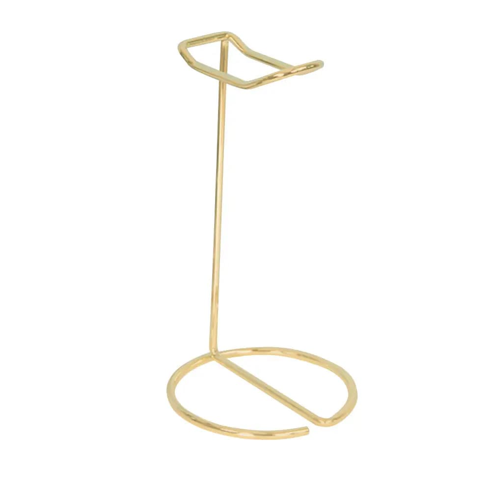 Elegant and space saving aluminum headphone stand, vertical, for laptop, desk, office, gaming setup accessories (1 piece)