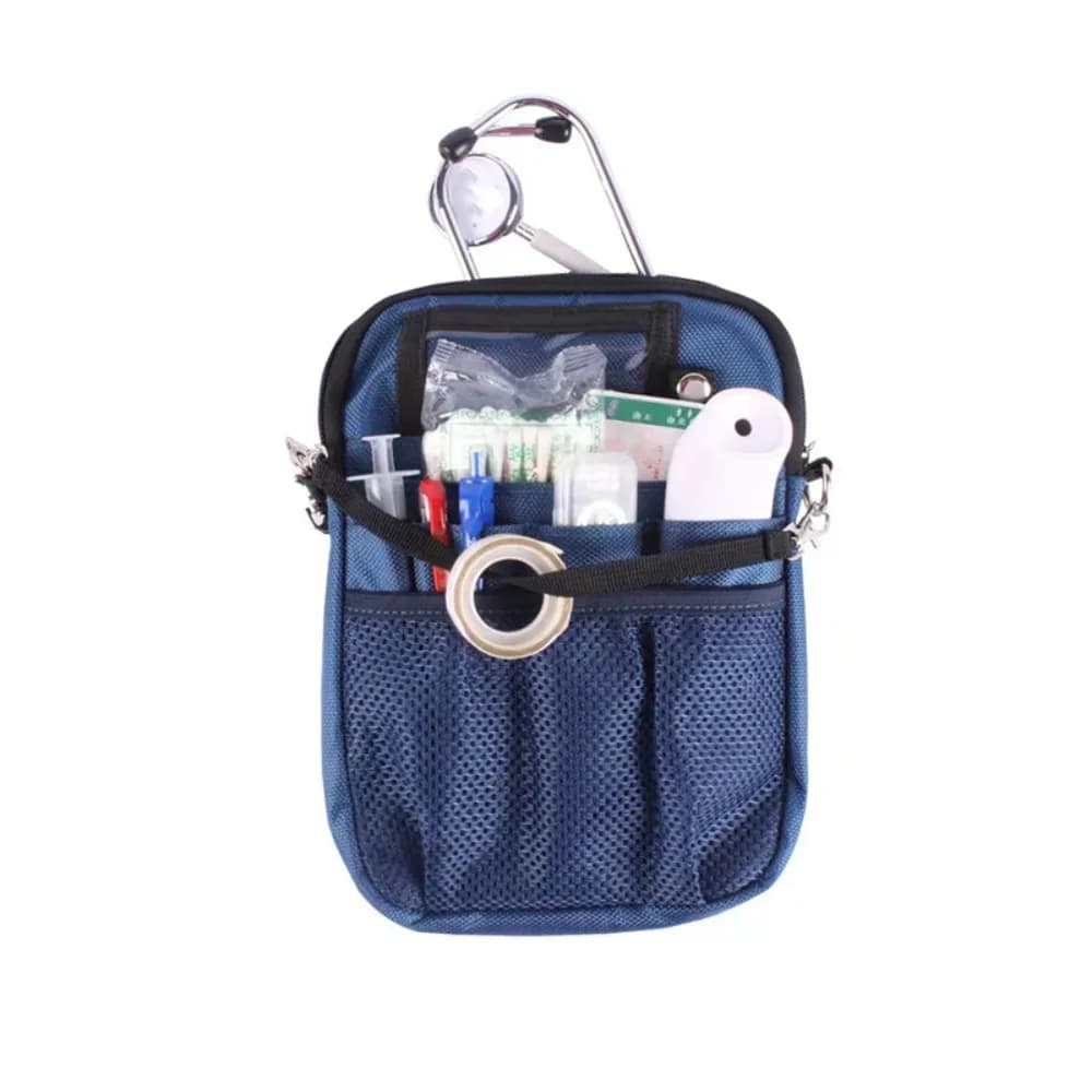 Nursery Waist Bag with Adjustable Shoulder Bag with Wear Resistant Multi-slip Nursing Bag Large Capacity Nursery Waist Bag