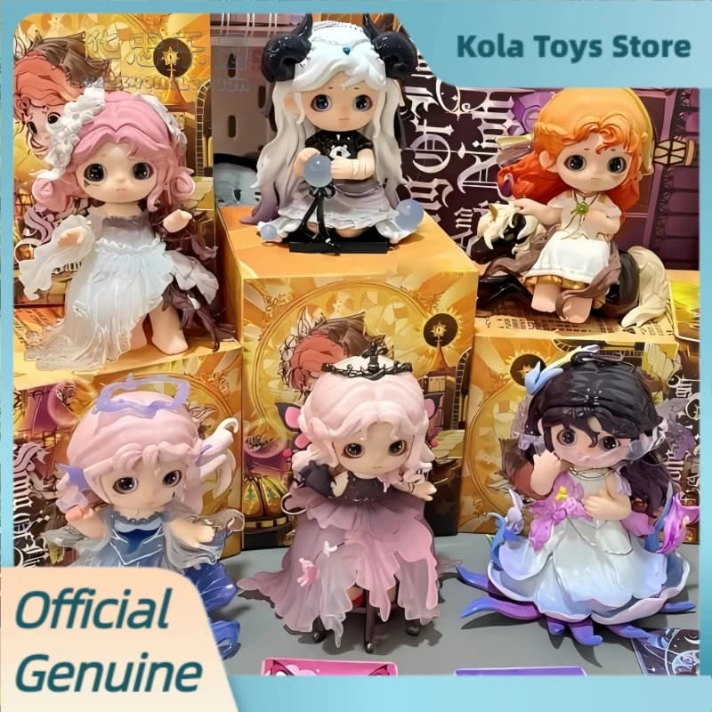 Genuine Joy V4 Song Of Light And Dark Night Series Blind Box Kawaii Collection Decoration Figurine Mystery Box Toys Doll Gift