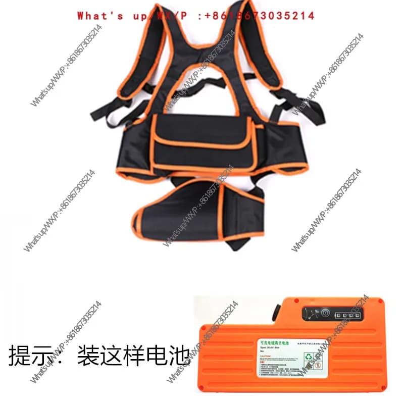 nylon backpack electric pruning shears sleeve electric shear waist bag belt cordless