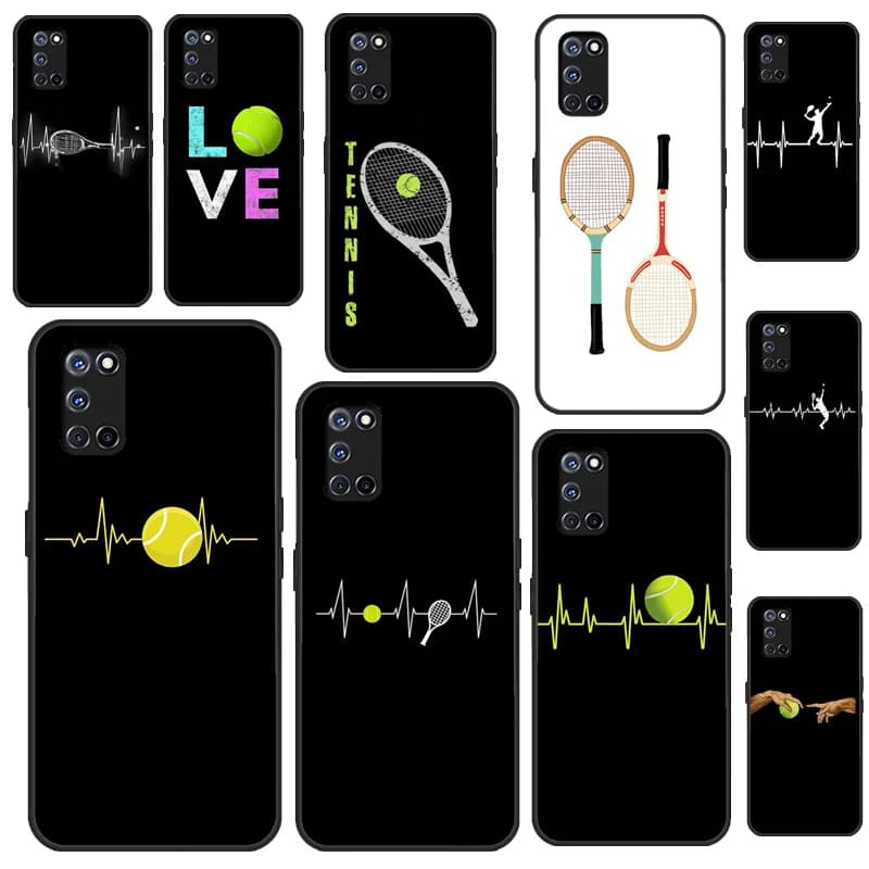 Custodia per Racchette da Tennis per Oppo A5 A6 Pro A15 A17 A57 A16 A76 A96 A18 A38 A58 A78 A98 A54 A74 A94 A40 A60 A80
