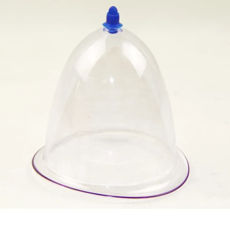 2 Pieces Chinese Vacuum Set Cupping Massage New Enlarge Breast Cupping for Female Breast Massager Female Cupping 13.5cm