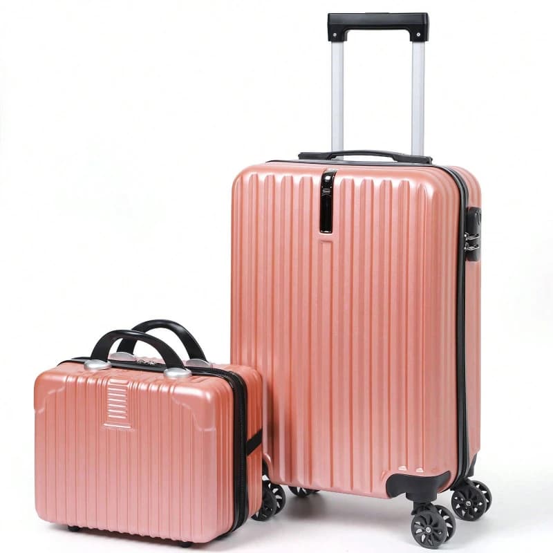 14 20 Inch PC Hardshell Suitcase Set Spinner Wheels TSA Lock Large Capacity Luggage for Business Travel