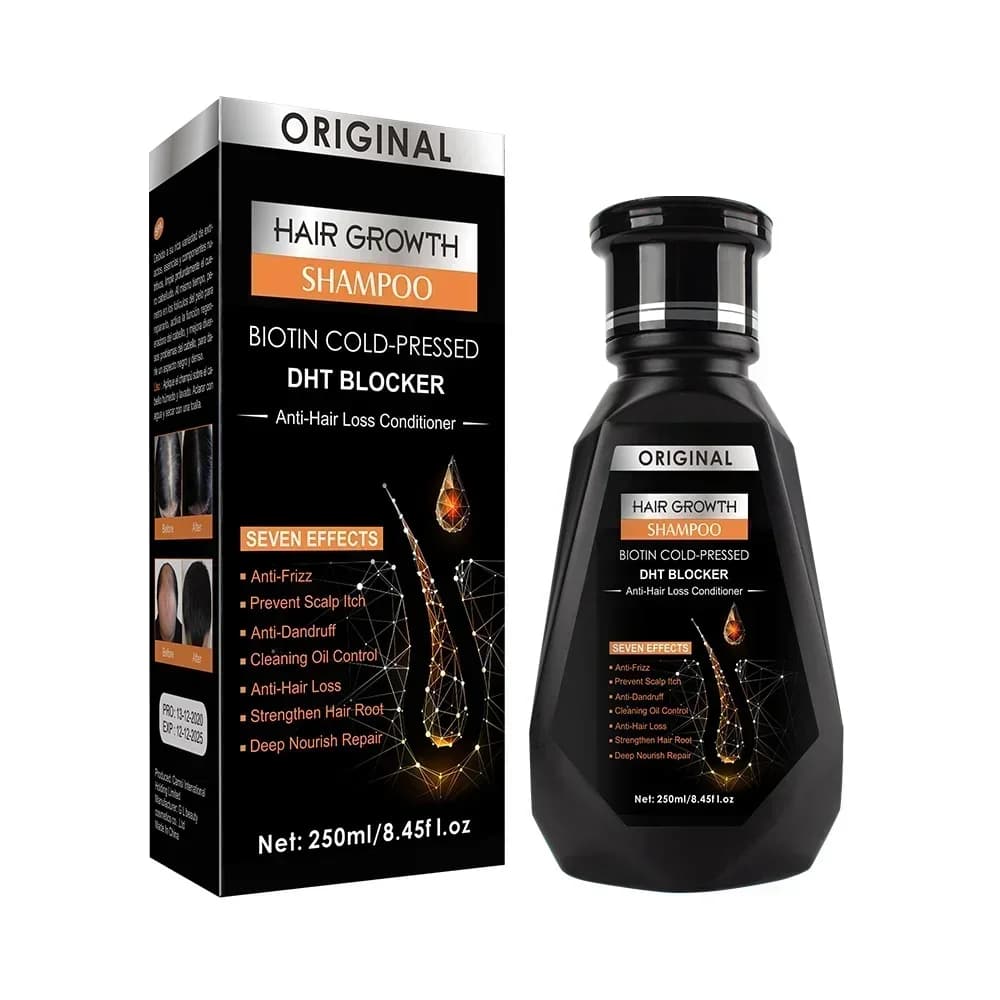 Hair Growth Ginger Shampoo Biotin Cold-pressed Anti-hair Loss Conditioner Massage Cream Hair Treatment Skin Care Product