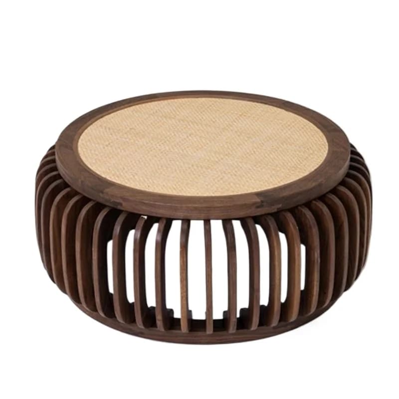 Rattan tatami futon cushion, thickened indoor meditation prayer meditation mat handmade round