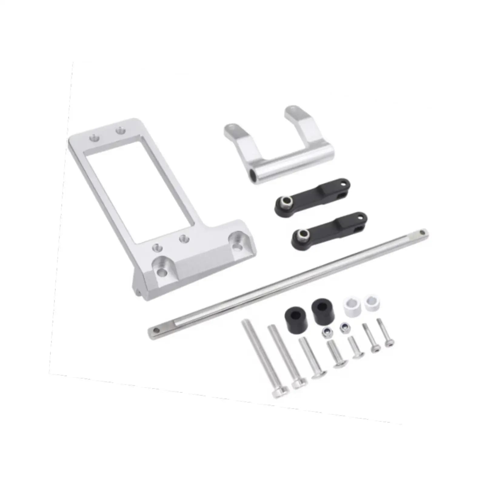 Staffa servo Asta idraulica 1:10 Pezzi di ricambio Accessori modello Servo per auto RC