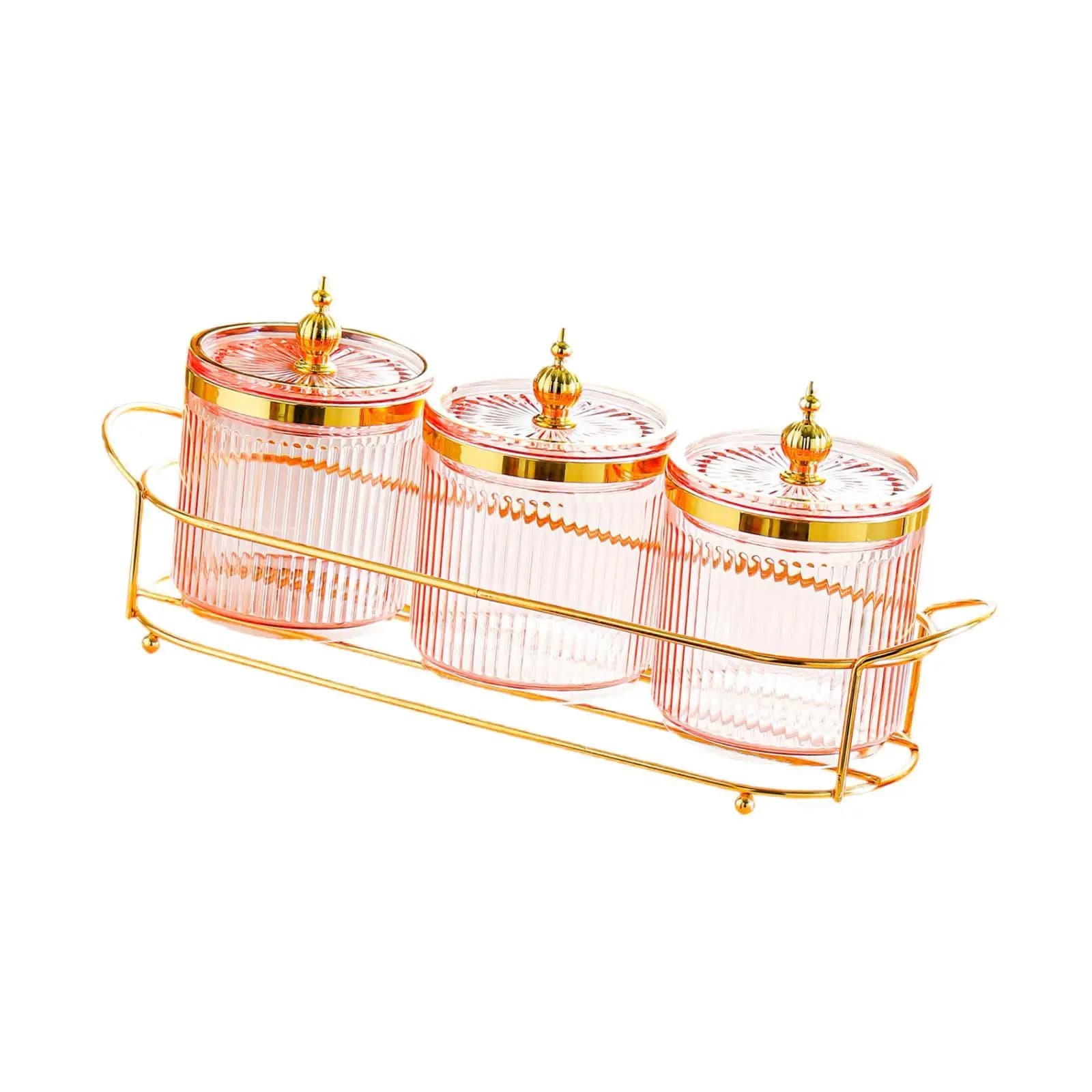 Vassoio per Servire Noci e Caramelle, Contenitore per Frutta Secca, Piatto Nordico per Snack con Coperchio per Caramelle e Biscotti