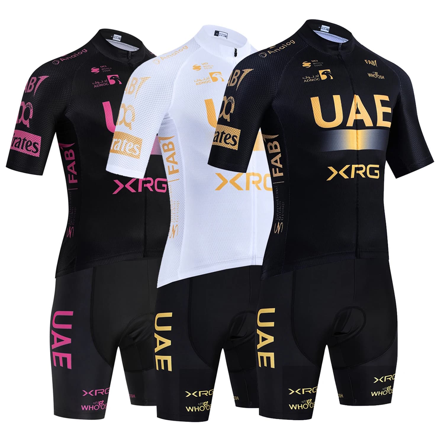 Team 2027 New ITALIA Cycling Jersey UAE Bike Jersey Shorts Men Women Quick dry Ropa Ciclismo Pro Bicycle Maillot TShirt Clothing