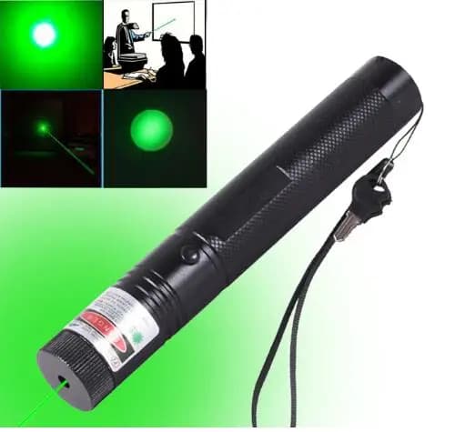 Green Laser Pointer Teaching Tool Pet LED Flashlight Automatic Cat Toys Laser Focus Adjustable Lazer Pen