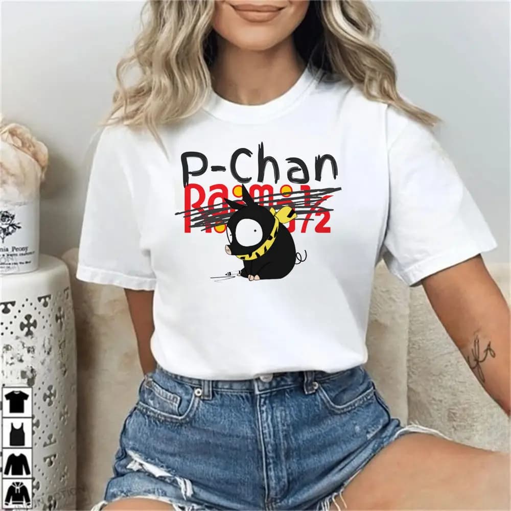 Magliette Ranma da donna, streetwear psichedelico anni '80, t-shirt colorata, streetwear anime anni '80, digitale, donna, pop culture
