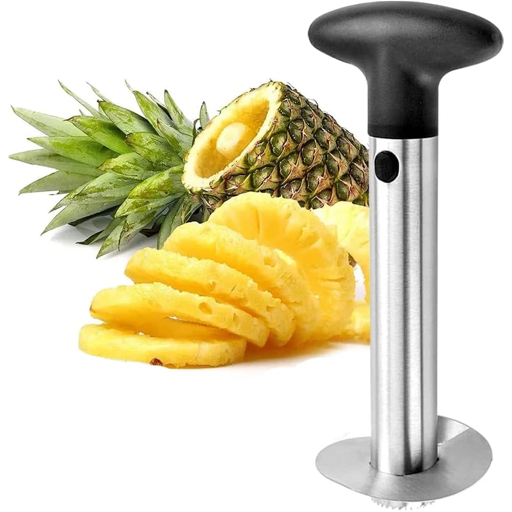 Coltello per ananas Pelapatate in acciaio inossidabile ricoperto di coltelli per affettare con lame affilate per uso domestico e in cucina