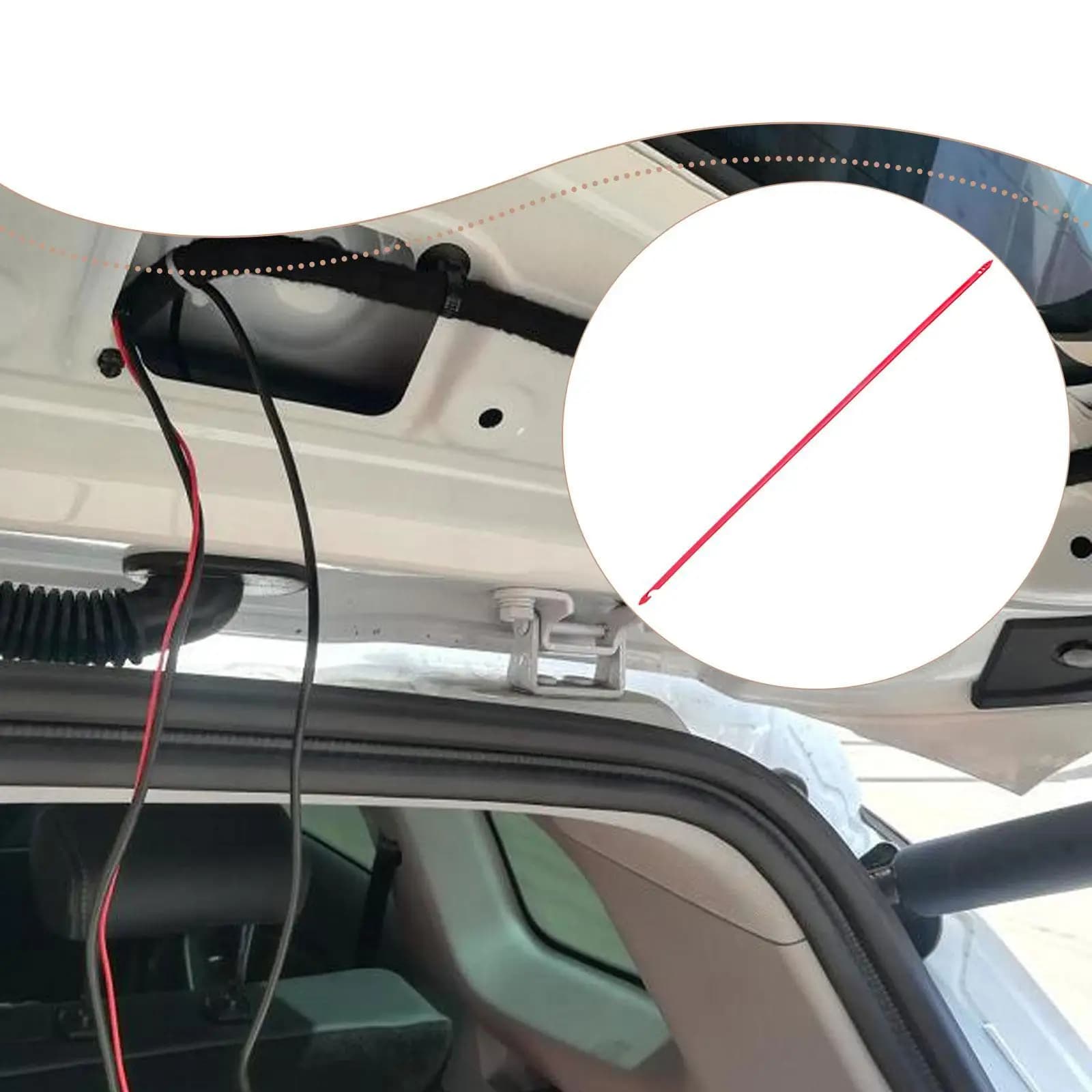 Strumento per cablaggio cavo audio per auto Estrattore per filettatura Cavo professionale per cruscotto per auto