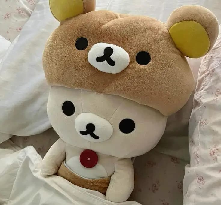 Peluche Rilakkuma Cosplay: Collezione Orsetti di Peluche con Vestiti, Bambola Imbottita Kawaii, Decorazione per la Stanza, Regali