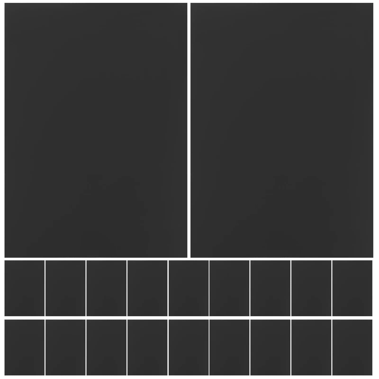 20 Sheets Black Craft Paper A4 Heavyweight Card Stock for DIY Origami Drawing Teens Art Activities Teacher Classroom