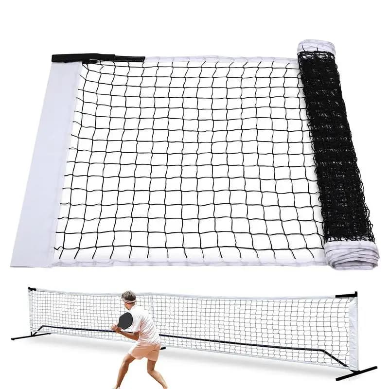 Rete per palline di sottaceti per interni ed esterni Rete per palline di sottaceti di ricambio per esterni Accessori per esercitazioni sportive portatili per pallavolo fitness