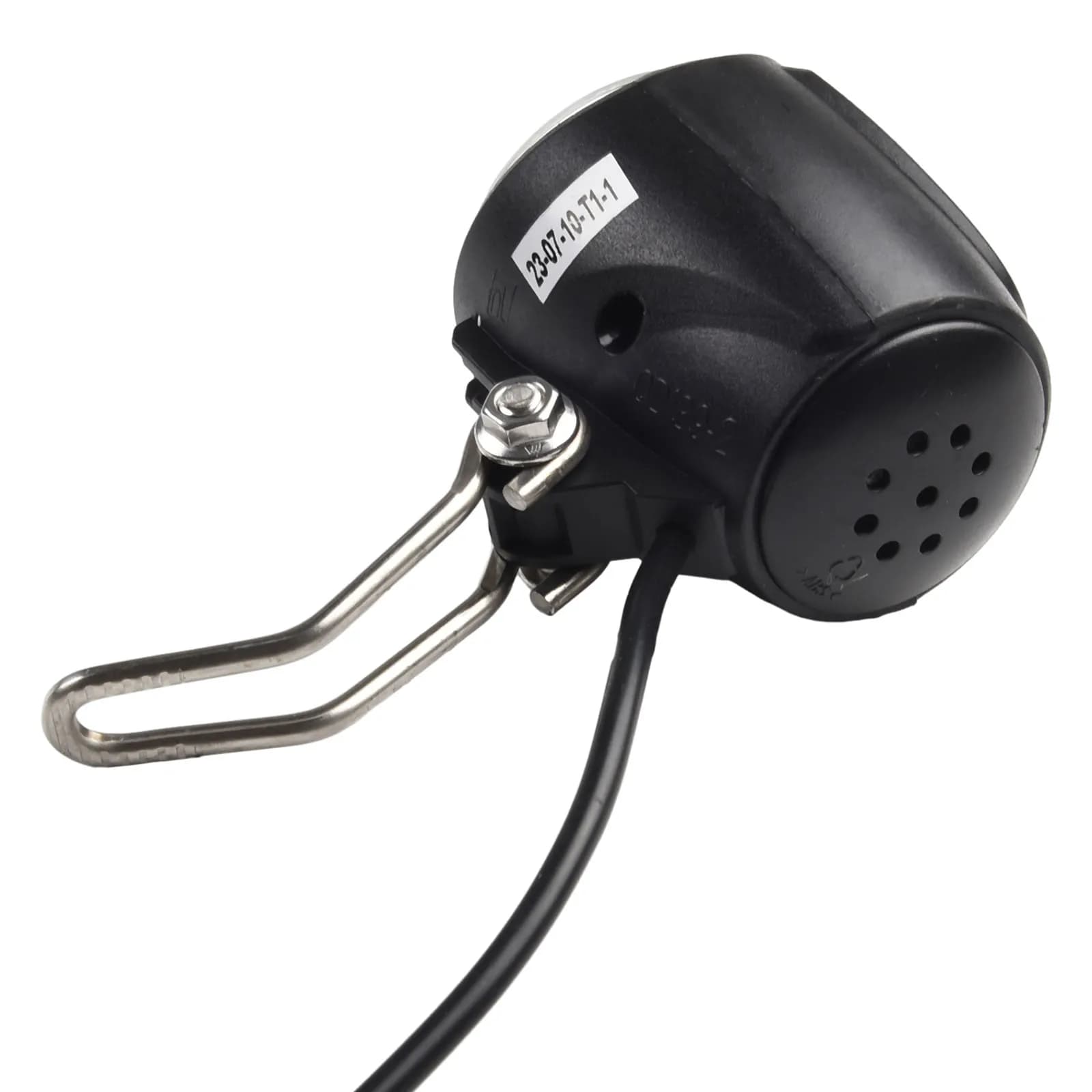 Accessorio per faro anteriore da 5 W 6-80 V, nero, per bicicletta elettrica, luce anteriore per bicicletta elettrica, parti luminose a LED, pratico e impermeabile