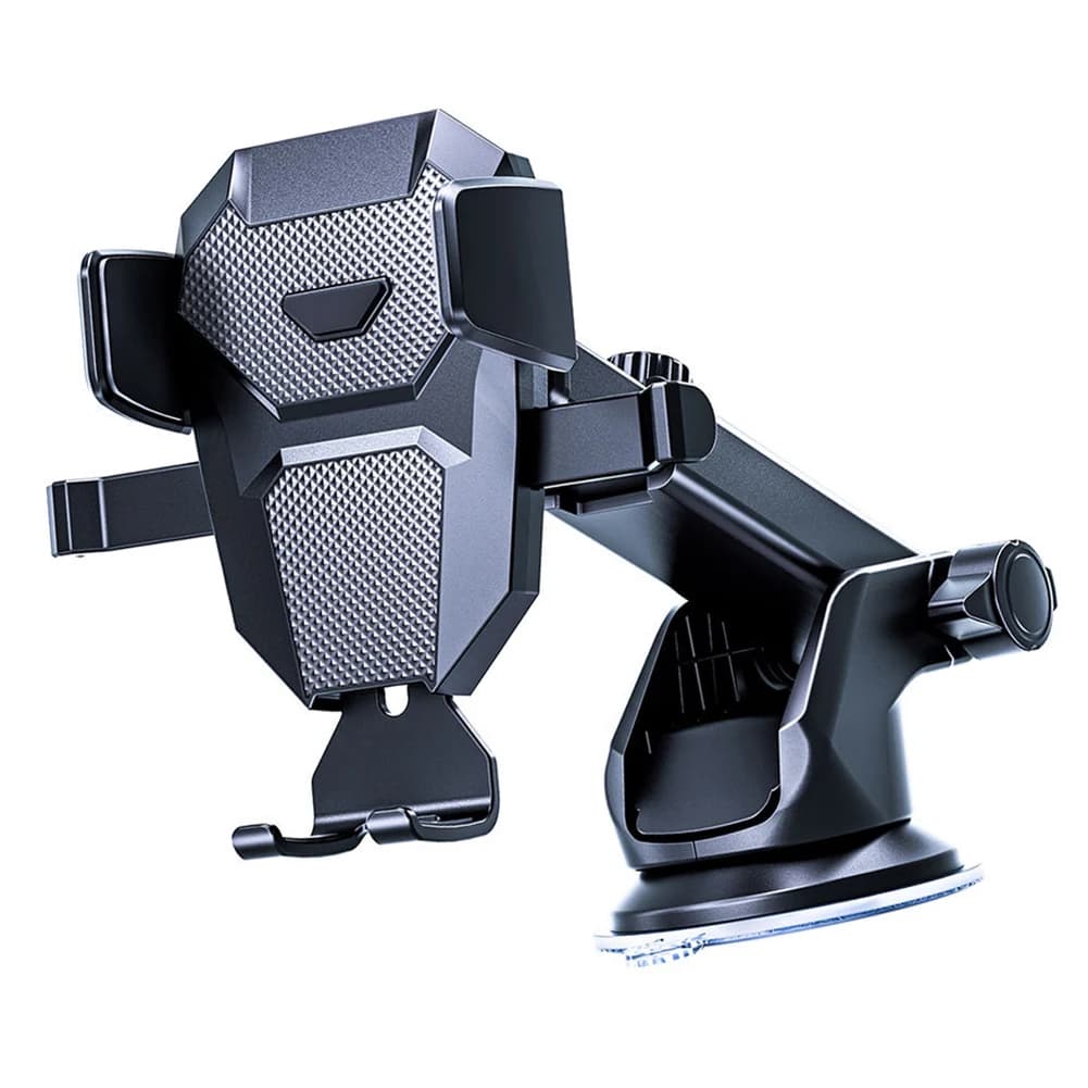 Driving Use Cell Phone Support for Car Black 360 Degree Rotation Phone Support for Smartphone 360 Degree Rotation