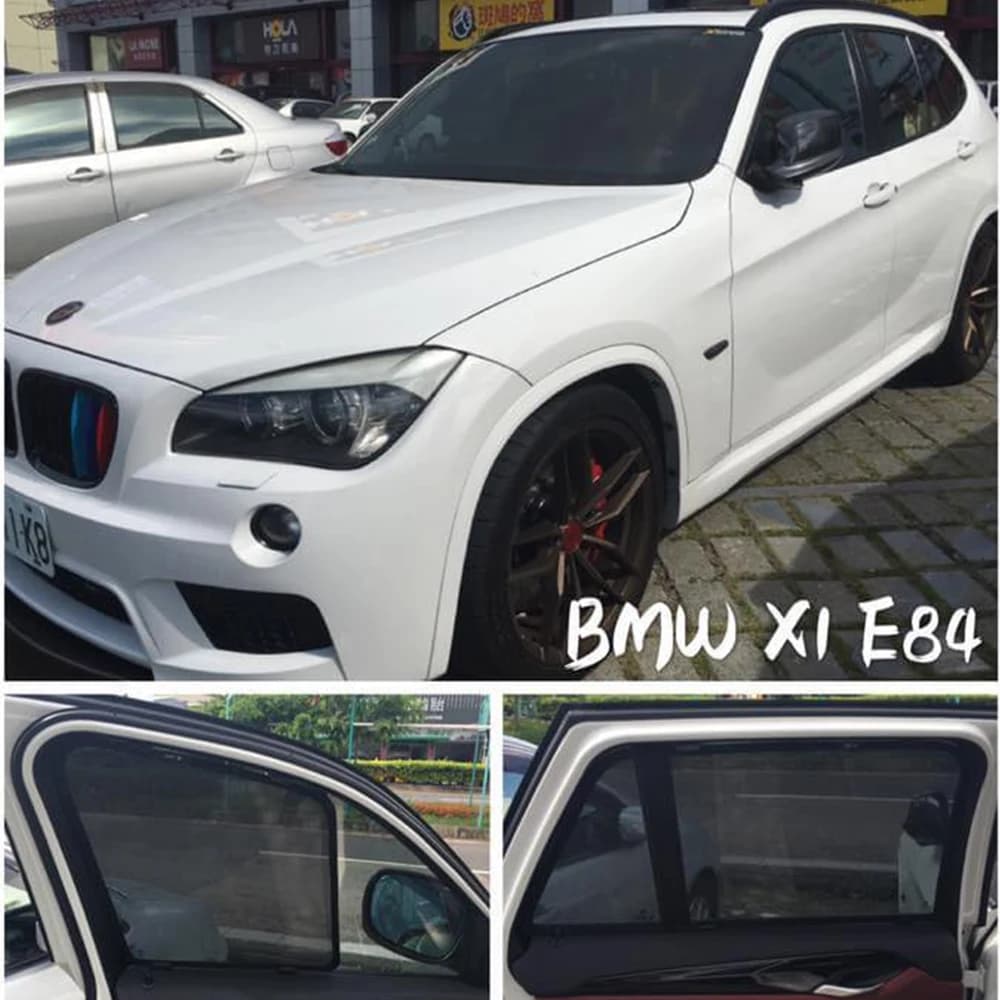 Per BMW X1 E84 2008-2012 2013 2014 2015 E 84 Lato Finestra Del Bambino Parasole Visiera Auto Parasole Scudo Anteriore Parabrezza Posteriore Tenda