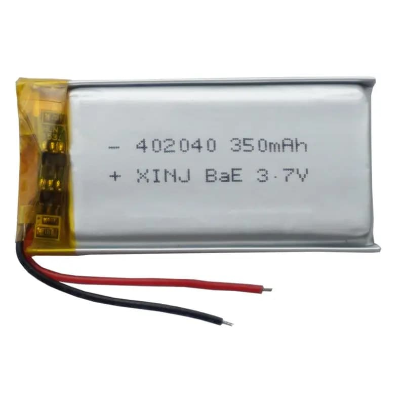 Batteria al Litio 3.7V 350mAh 1.295Wh per Riparazione Controller GPS, Registratore di Guida, Penna Registratore, Dash Cam, Navigazione 402040