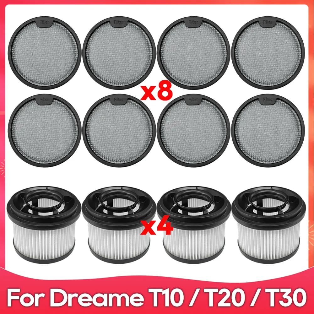 Filtro Frontale Compatibile con ( Dreame T10, T20, T20 Pro, T30, T30 Neo, R10, R10 Pro, R20, Xiaomi G9, G10 ) Parte Accessoria