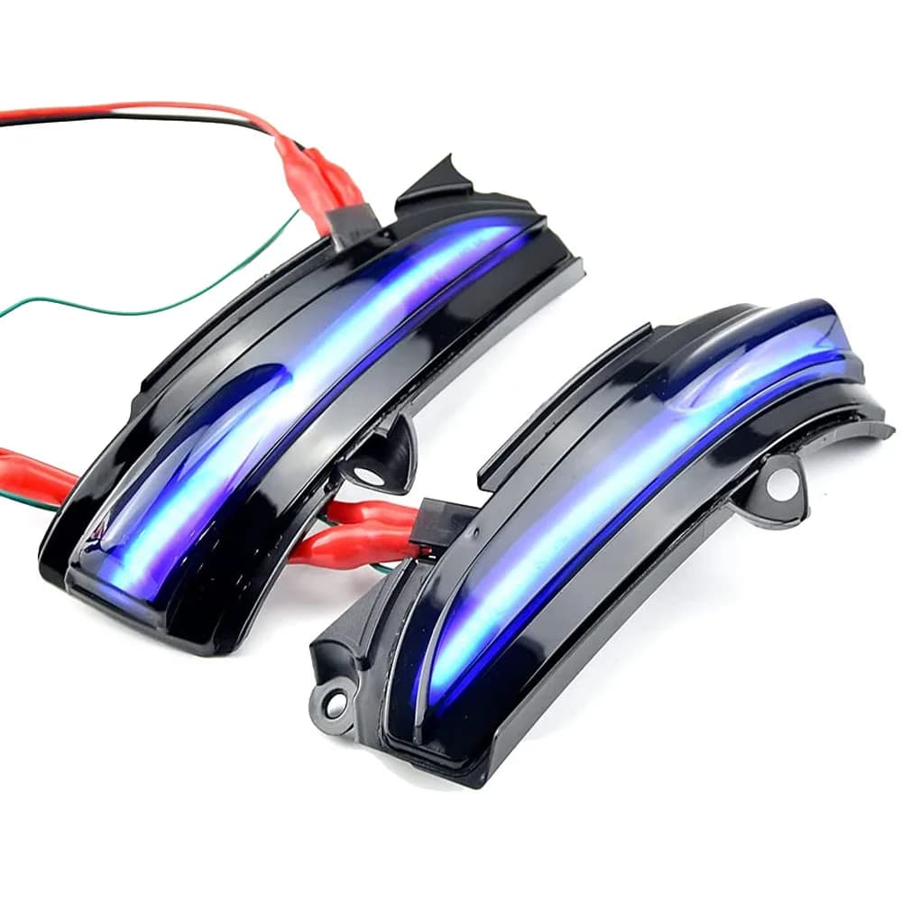 Per Ford Fusion Mondeo MK5 2014-2019 Car LED Dynamic Side specchietto retrovisore luce indicatore di direzione indicatore lampeggiante blu