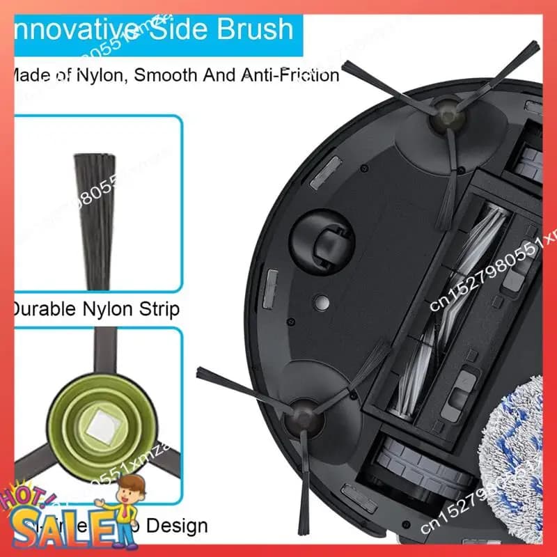 ABCL Per Ecovacs Deebot X1 TURBO X1 OMNI T10 Plus T10 Omni/TURBO Robot Aspirapolvere Spazzola Laterale Principale Filtri Hepa