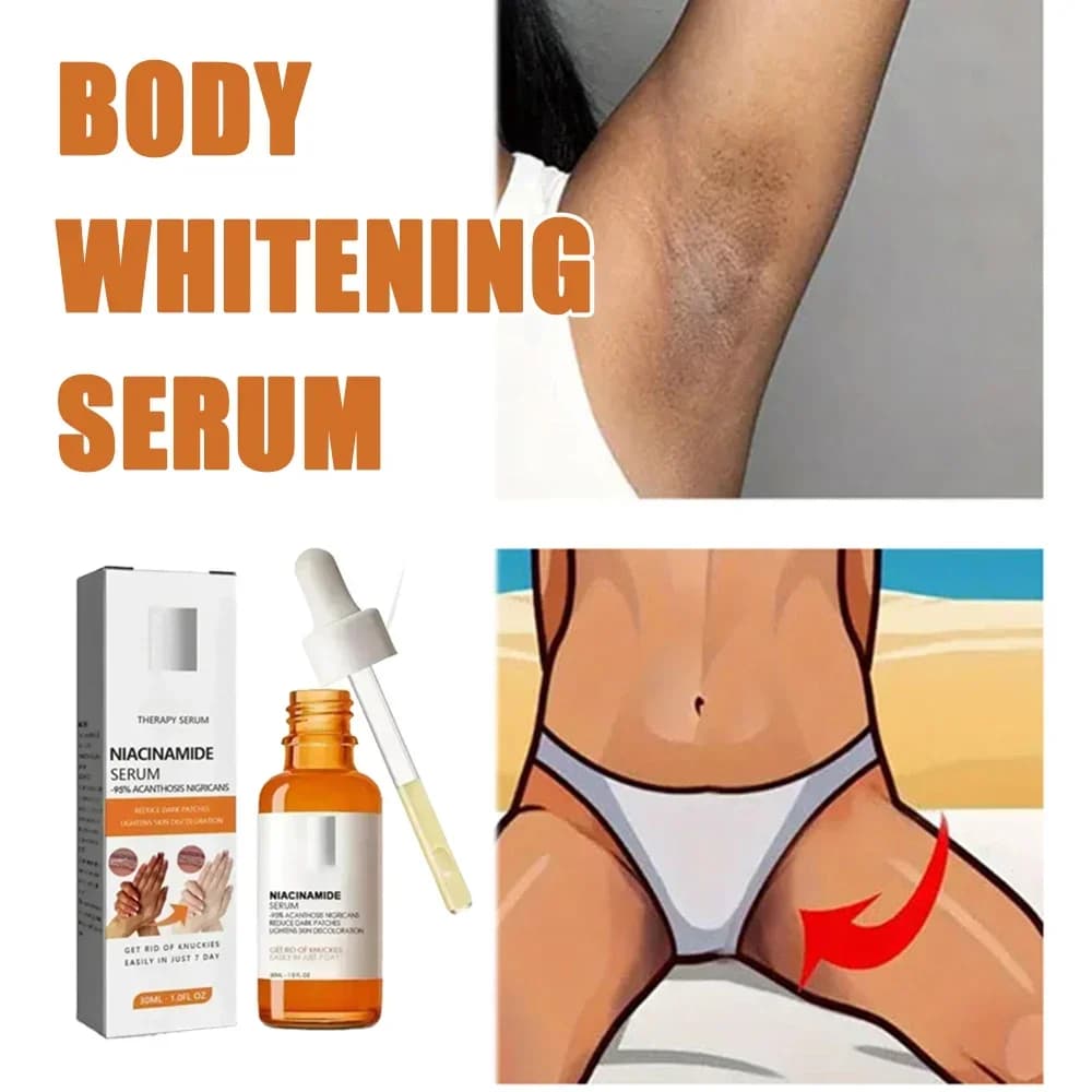 Quick whitening serum for female intimate parts Hands Gyms Corrector dark spots Beauty care