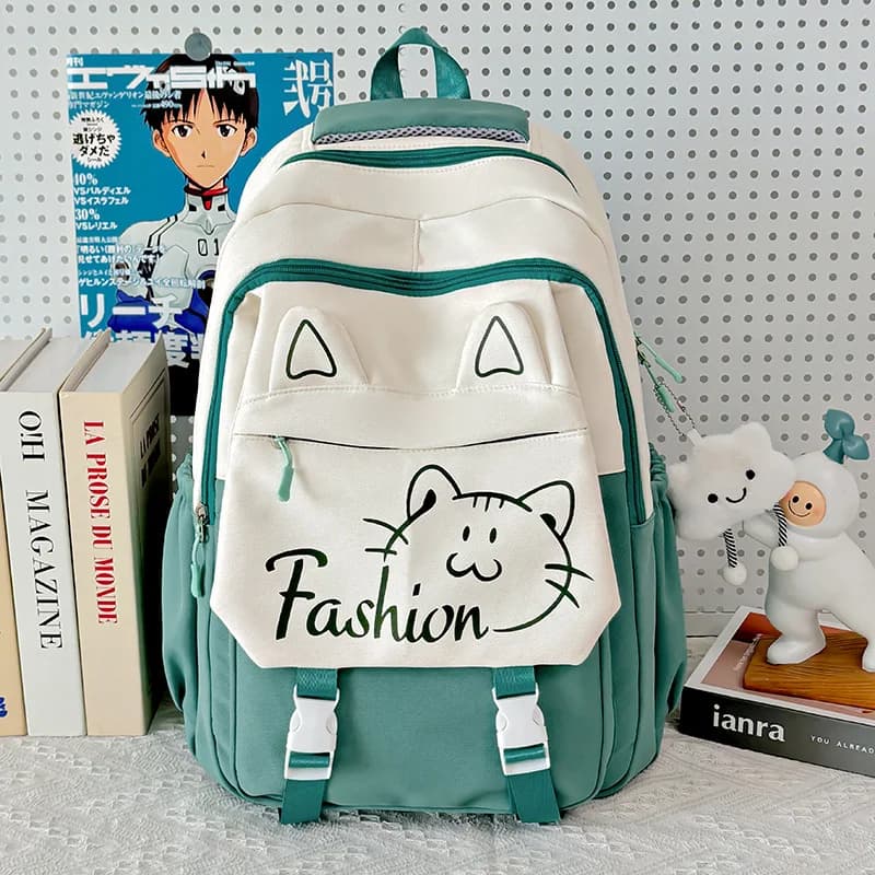 Nuovo zaino rando borsa per matita borsa per il pranzo Zaino per tazza d'acqua bambino Zaini per campus delle scuole medie e superiori Acquisto casual separatamente