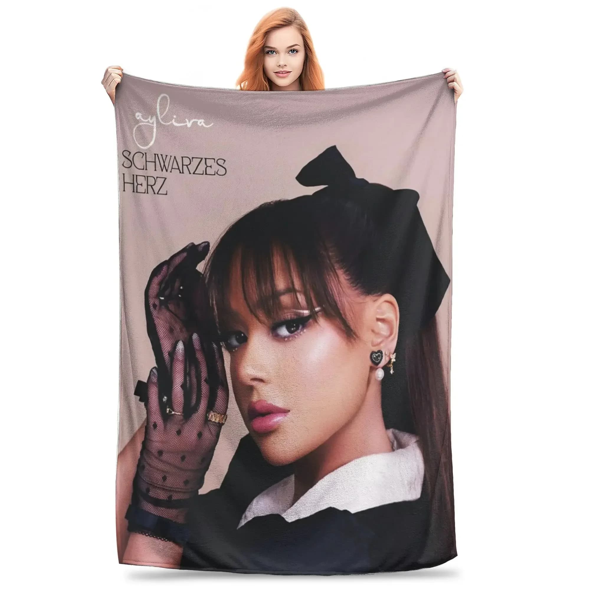 Coperta Ayliva Cool Singer Tour 2024 per divano, morbida coperta in peluche, 50x60 pollici, diverse misure, copriletto per tutte le stagioni