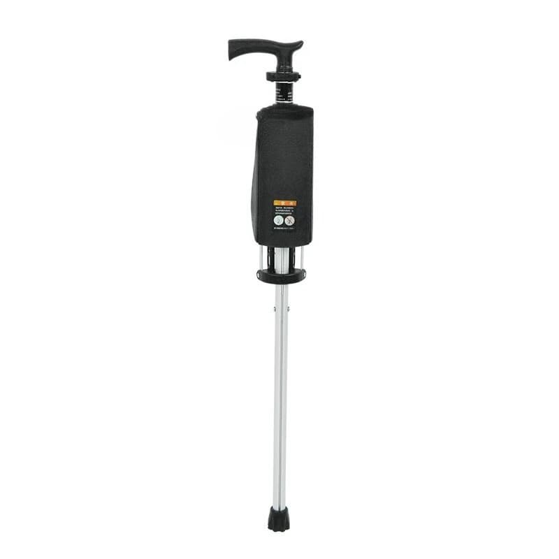Folding Walking Stick Chair, Lightweight Stool, Suitable for Hiking and Camping Telescopic T-shaped Grip Trekking Pole