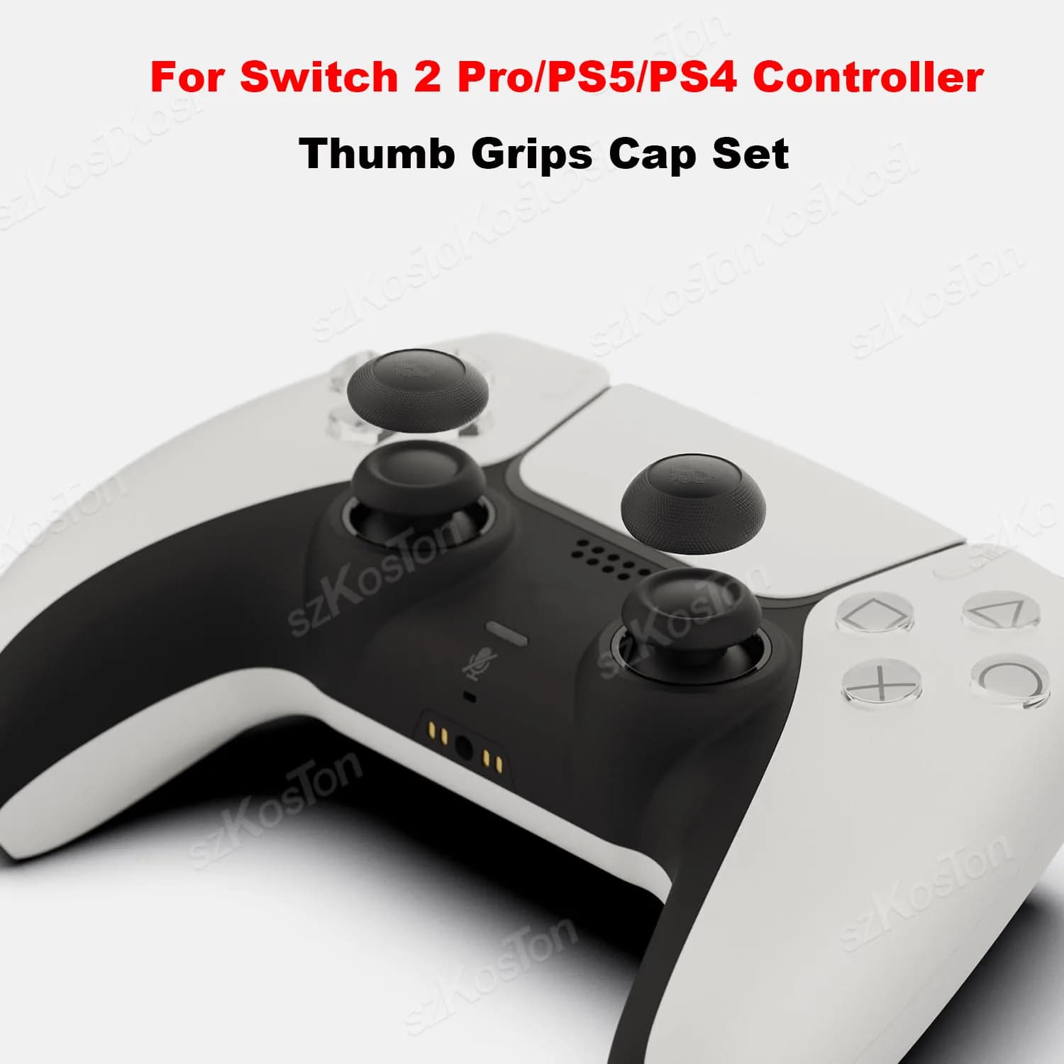 4PCS Per Switch 2 Pro PS5 PS4 Controller Impugnature per pollice Gamepad Joystick Cap Button Stick Cover Accessori da gioco