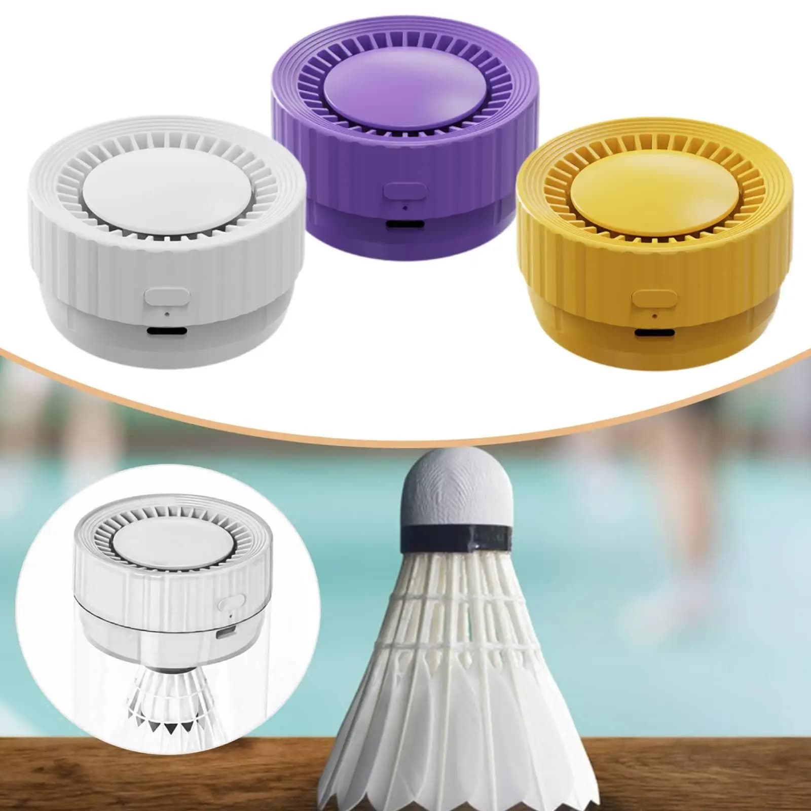 Shuttlecock Humidifier PP Material Badminton Ball Moisturizing Device Sports Accessory for Enhanced Durability