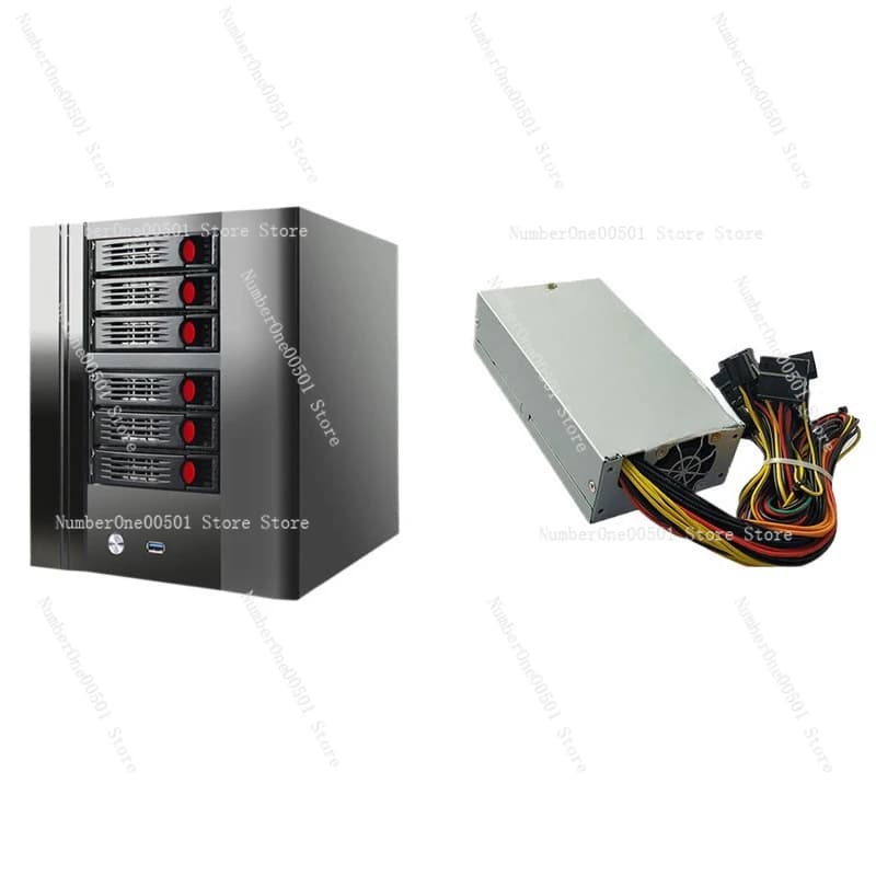 Chassis Mini Server NAS per Home Theater con 2/4/6/8 Bay ITX