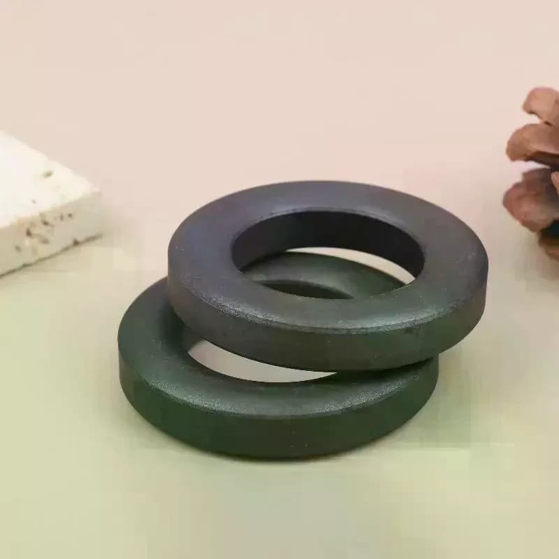 FT240-43 Toroid Ferrite Core Ferrite Bead Ring American RF Ferrite Magnetic Ring High-frequency Magnetic Core DIY Choke