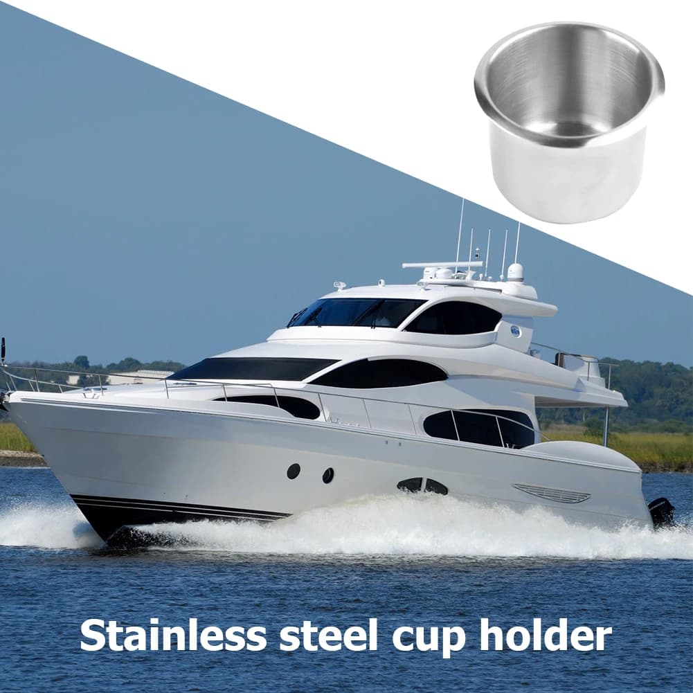 Cup Drink Storage Holder Practical Cup Holder Drink Rack Support Accessories for Marine Boat Yacht Car Truck Camper