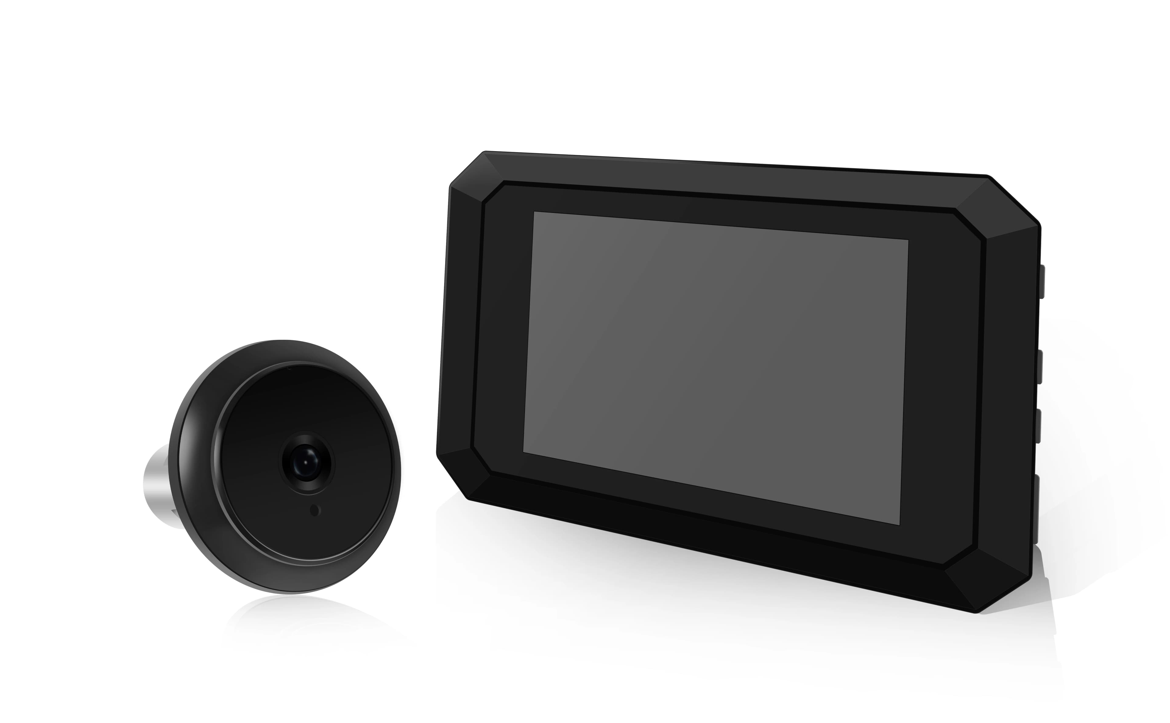 3.97 LCD Smart Electronic Peephole Door Viewer/Video Doorbell 1080P picture